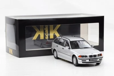 1:18 KK-SCALE BMW 3 SERIE E46 TOURING 1999 Argento Diecast KKDC181461 - Immagine 1 di 4