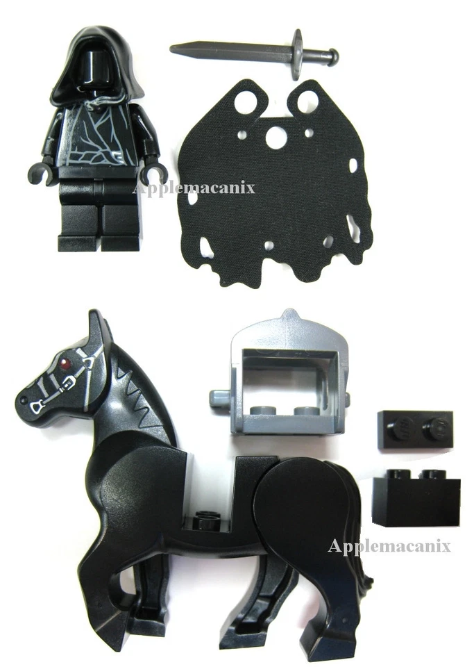 NEW LEGO Lord of the Rings Weathertop 9472 RINGWRAITH Minifigure & Horse Nazgul - Image 1 of 1
