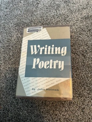 Writing Poetry by John Holmes (The Writer, 1960, Hardcover) (Library) - Image 1 of 4