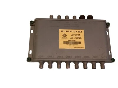 DIRECTV Wideband 6X8 Multiswitch KA/KU MS6X8R1-03 DTV Satellite - Image 1 of 2