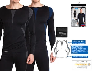 HERREN  SKI FUNKTIONSWÄSCHE UNTERHOSE ODER LANGARM UNTERHEMD SEAMLESS THERMO - Bild 1 von 4