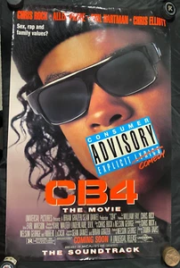 Póster publicitario de película promocional CB4 1992 banda sonora de la película 27x40 NH M6 PB37 de colección - Imagen 1 de 1