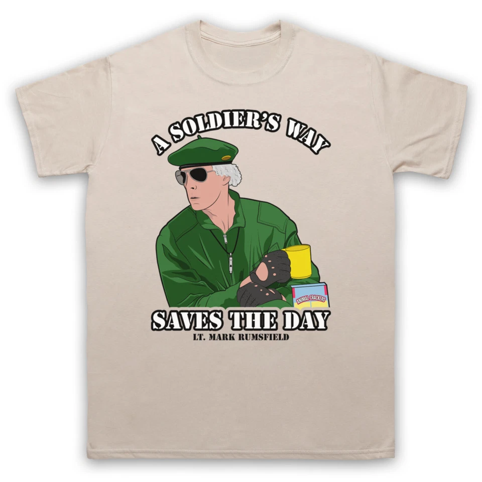 THE GUNS OF BRIXTON CAMISETA THE 'BURBS A SOLDIER'S WAY SAVES THE DAY MARK RUNFIELD PARA HOMBRE Y MUJER