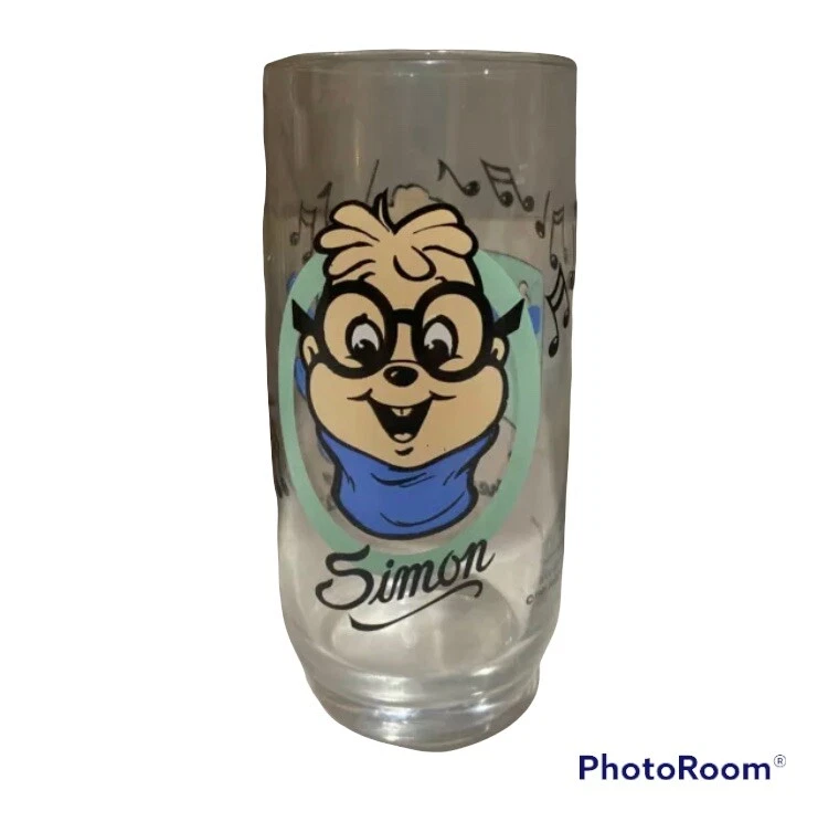 Винтаж 1985 Коллекционные Стеклянные Элвин и Бурундуки Simon - Изображение 1 из 4