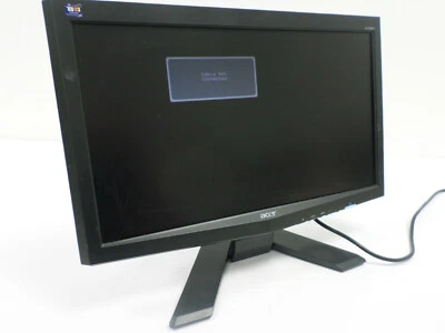 ACER X183H B 18.5" LCD Flat Panel VGA Computer Monitor 1366 x 768 **TESTED** - Image 1 of 4