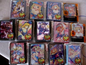 Nuevas fundas YuGiOh tarjetas fundas Dark Magician Girl anime mago niña motivo - Imagen 1 de 23