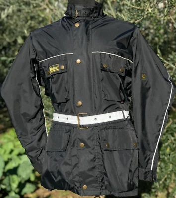 Belstaff Professional Motorcycle Biker Light Jacket Reflective Coat Size 44 S - Image 1 of 4