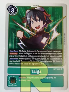Taiga ® BT2-088 R ® Rara ® DIgimon Ver.1.0 ® Inglese - Imagen 1 de 1