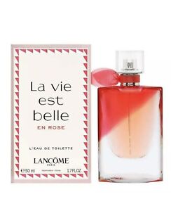 Lancome La Vie Est Belle EN ROSE 1.7 oz 50ml L'Eau de Toilette Spray Women NEW