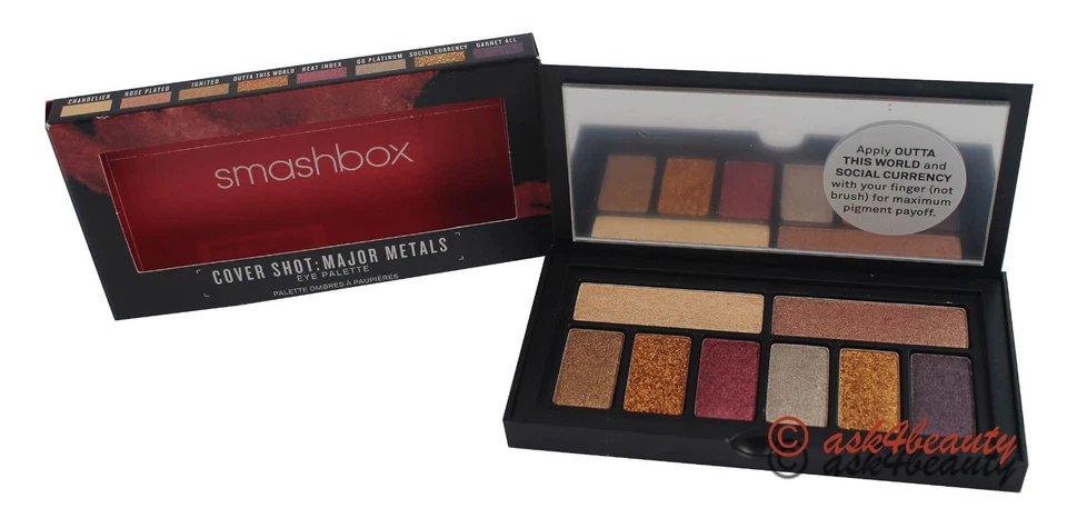 Smashbox Cover Shot: Major Metals Eye Palette .21oz/6.2g New In Box - Image 1 of 1