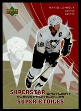 2005-06 Upper Deck McDonald's Superstar Spotlight Mario Lemieux Pittsburgh