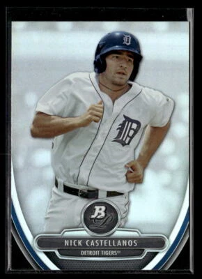 2013 Bowman Platinum #BPP15 Nick Castellanos Prospects Rookie - Image 1 of 2