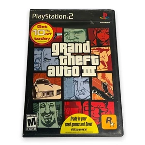 Grand Theft Auto 3 PS2 PlayStation 2 (2003) komplett mit Handbuch - CIB - Bild 1 von 4