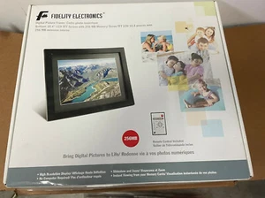 10.4" LCD TFT Digital Picture Frame by Fidelity Electronics with Remote - Picture 1 of 6