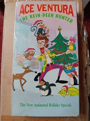 New Seale Ace Ventura Pet Detective VHS 1997 The Rein-Deer Hunter Cartoon Series - Image 1 of 2