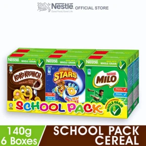 NESTLE Koko Crunch Honig Sterne Milo Vollkorn Schulpackung Müsli Mini Boxen x6 - Bild 1 von 14
