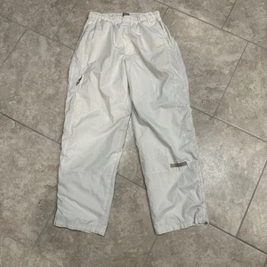Nike Windbreaker Pants Woman L *28x31 1/2* White - Picture 1 of 18