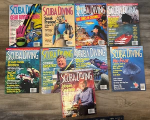 Scuba Diving Magazine Lot of 9 - 1993-1995 - Cousteau - Jimmy Johnson - Picture 1 of 5