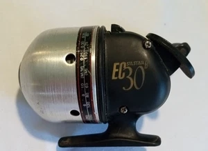 Carrete de pesca clásico SILSTAR EC30B Spincast | negro/botón pulsador | coreano - Imagen 1 de 4