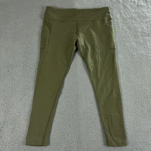 Woolx Pants Womens XL Merino Wool Base Layer Leggings Outdoor Hiking Pull On - Picture 1 of 8