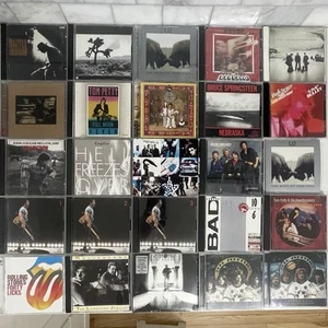 Classic Rock Lot Of 25 CDs - Eagles, Petty, Mellencamp, Seger, U2, Zeppelin, Etc - Picture 1 of 7