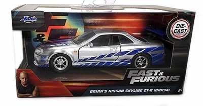 Nissan GT-R34 Brian's Fast & Furious 1/32 JADA 97184 confezione originale nuova - Immagine 1 di 4