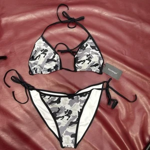 Two Pieces Bikini Sets for Women Triangle Top XL - Picture 1 of 6