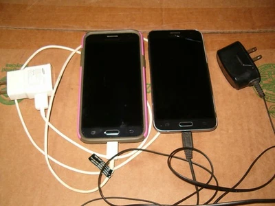 2 件三星 Galaxy J36V 手机 - 威瑞森带充电器 — 第 1/4 张图片