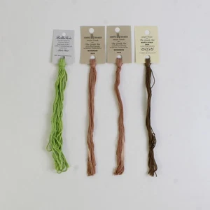 Lot of 4 Sampler Threads Simply Shaker, Belle Soie, The Gentle Art, Asst. Colors - Picture 1 of 5