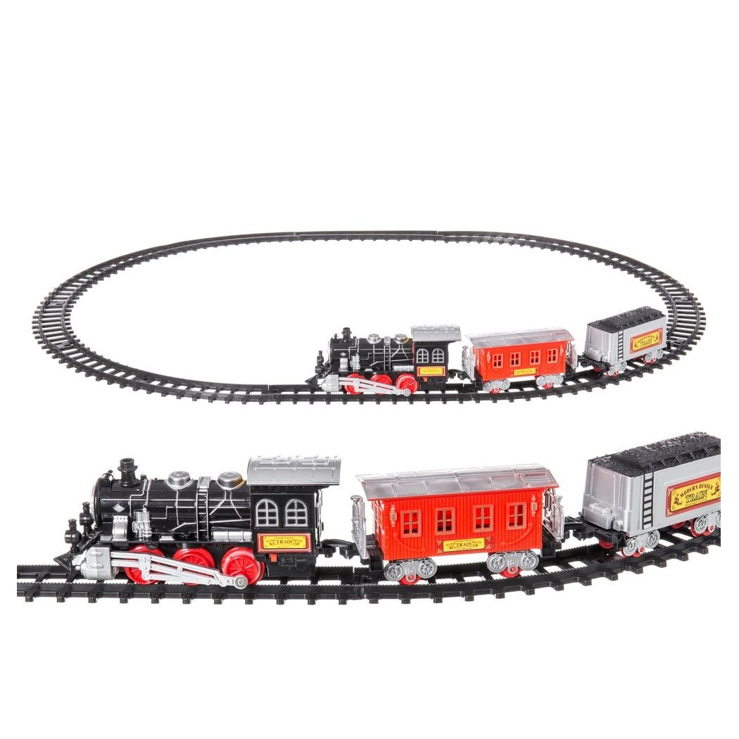 Modelo de tren de vapor, simulación de tren de vapor retro, simulación