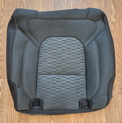 Dodge Ram 1500 Crew Cab 2019-2025 OEM Cloth  Drivers Side Upper Rear Seat Cover  - Image 1 of 4