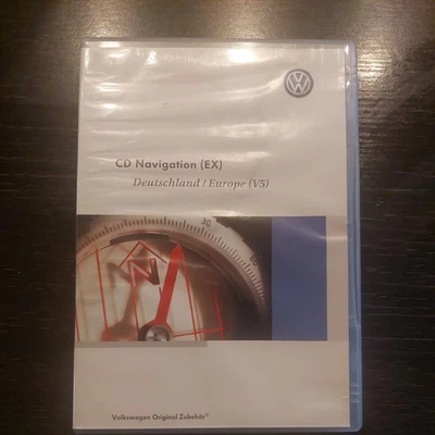 Original Blaupunkt VW CD Navigation (EX) DE/EU V5 7 612 110 340 036 1K0919884AE - Bild 1 von 4