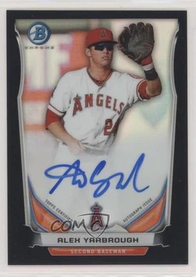 2014 Bowman Prospect Chrome Black Refractor /99 Alex Yarbrough #BCAP-AY Auto - Image 1 of 2