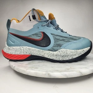 Nike React SFB Carbon Trail Hiking Boots Blue Yellow Mens Size 12 CK9951-002 - Picture 1 of 12