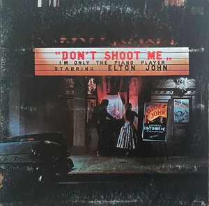Elton John Don't Shoot Me I'm Only The Piano Player Vintage 12" Vinyl LP 1972 - Imagen 1 de 12