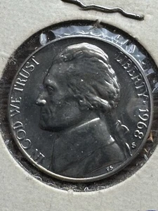 1968-S San Francisco Mint Jefferson Nickel Proof - Bild 1 von 2
