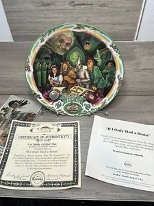 “The Wizard of Oz 1993 Turner Entertainment Co. “If I Only Had A Brain” Musical  - Picture 1 of 3