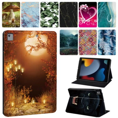 For Apple iPad Mini 123456/Mini 7 (2024) +Pen - Leather Tablet Stand Cover Case - Image 1 of 4