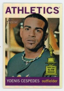 2013 Topps Heritage Yoenis Cespedes REFRACTOR #61 /564 - Picture 1 of 1