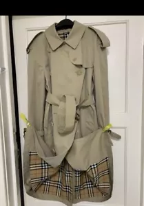 Burberry Women’s Westminster Honey Beige Trench Coat Sz 6/8 VGC RRP £1890 - Picture 1 of 24