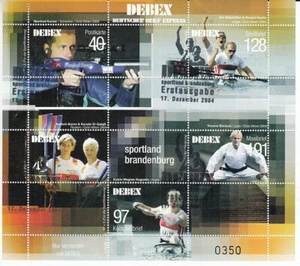 Debex Potsdam Sportland Brandenburg 1st Edition Block First Day - oo - Picture 1 of 1