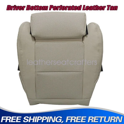 2016-2020 For Mercedes Benz GLA250 W117 Driver Bottom Tan Leather Seat Cover - Imagem 1 de 4
