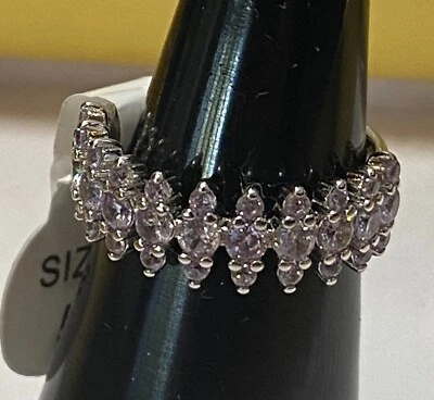 NUEVO Anillo Bomb Party - RBP4001 “Royal Band” - Talla 5 - Plata de Ley y Circonita cúbica Foto 1 de 3