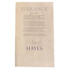 Ninja Press, Terrance Hayes / God is an American Broadside Signed 1st ed 2016