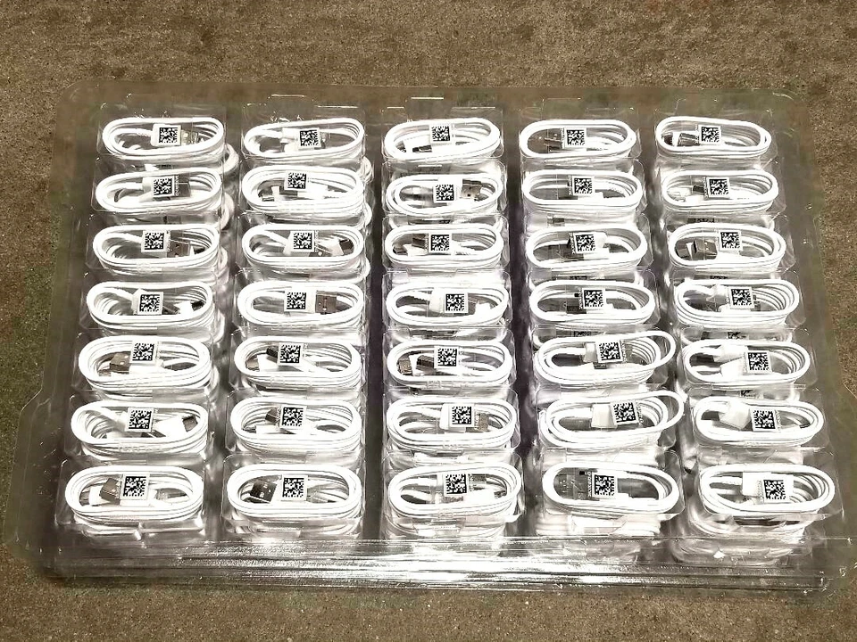 Samsung Cables USB-C Tipo C Cargador Galaxy S9 S10 S20 OEM Granel LOTE de 100 Foto 1 de 3