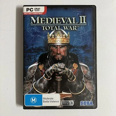Medieval II Total War PC/DVD ROM 2-Disc Set Strategy War Sega Game - Image 1 of 4