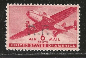 SELLO DE CORREO AÉREO DE EE. UU. CON SOBREIMPRESIÓN "RF" -- 1944 - COMO NUEVO - Imagen 1 de 3