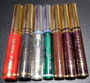 6 brillos labiales Mona Lisa, 1 brillo labial transparente Mabella 0,15 oz, maquillaje/salud y belleza - Imagen 1 de 7