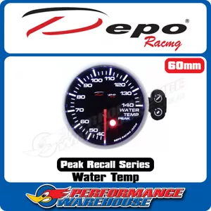 Medidor de motor paso a paso de temperatura del agua Depo Racing 60 mm, carrera, deriva, rendimiento - Imagen 1 de 5