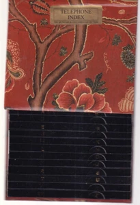DE COLECCIÓN ÍNDICE DE DIRECCIONES TELEFÓNICAS MUSEO Y GALERÍAS INDIO CHINTZ 1999 {1B} - Imagen 1 de 2